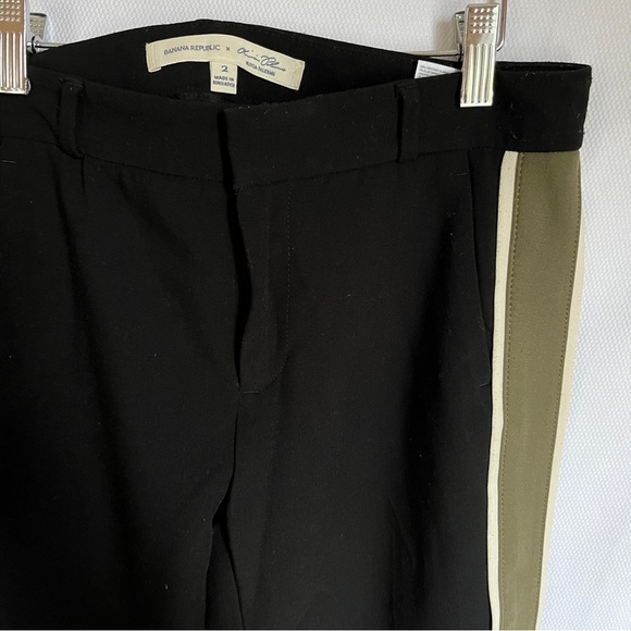 Banana Republic x Olivia Palmero tuxedo stripe pants - Picture 3 of 4